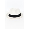 Ivory Travel Trilby Hat