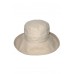 Avoca Natural Linen Bucket Hat