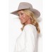 Fiona Sand Wide Brim Travel Fedora