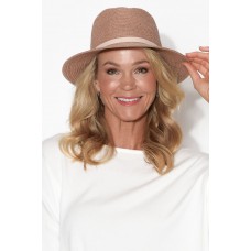 Florence Rose Wide Brim Fedora